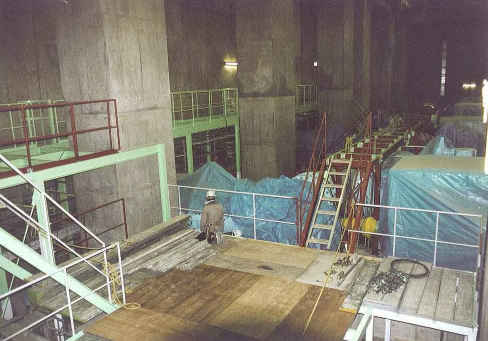 ポンプ所点検歩廊の製作取付